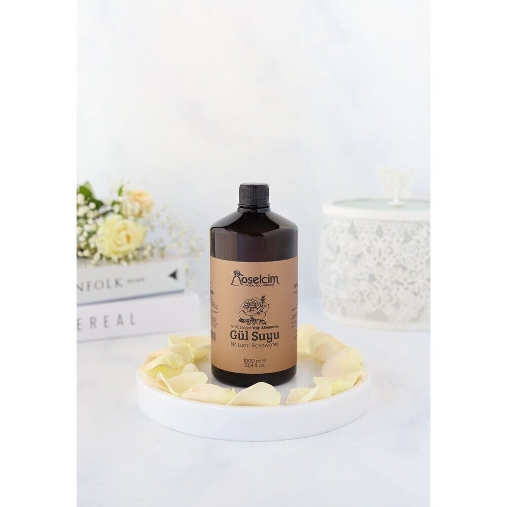 1000 Ml Yağı Alınmamış Doğal Gül Suyu  (Gül Mayası)