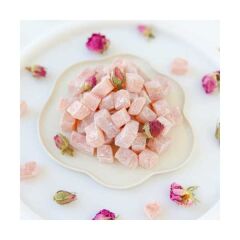 Çifte Kavrulmuş Gül Lokumu 250 Gr