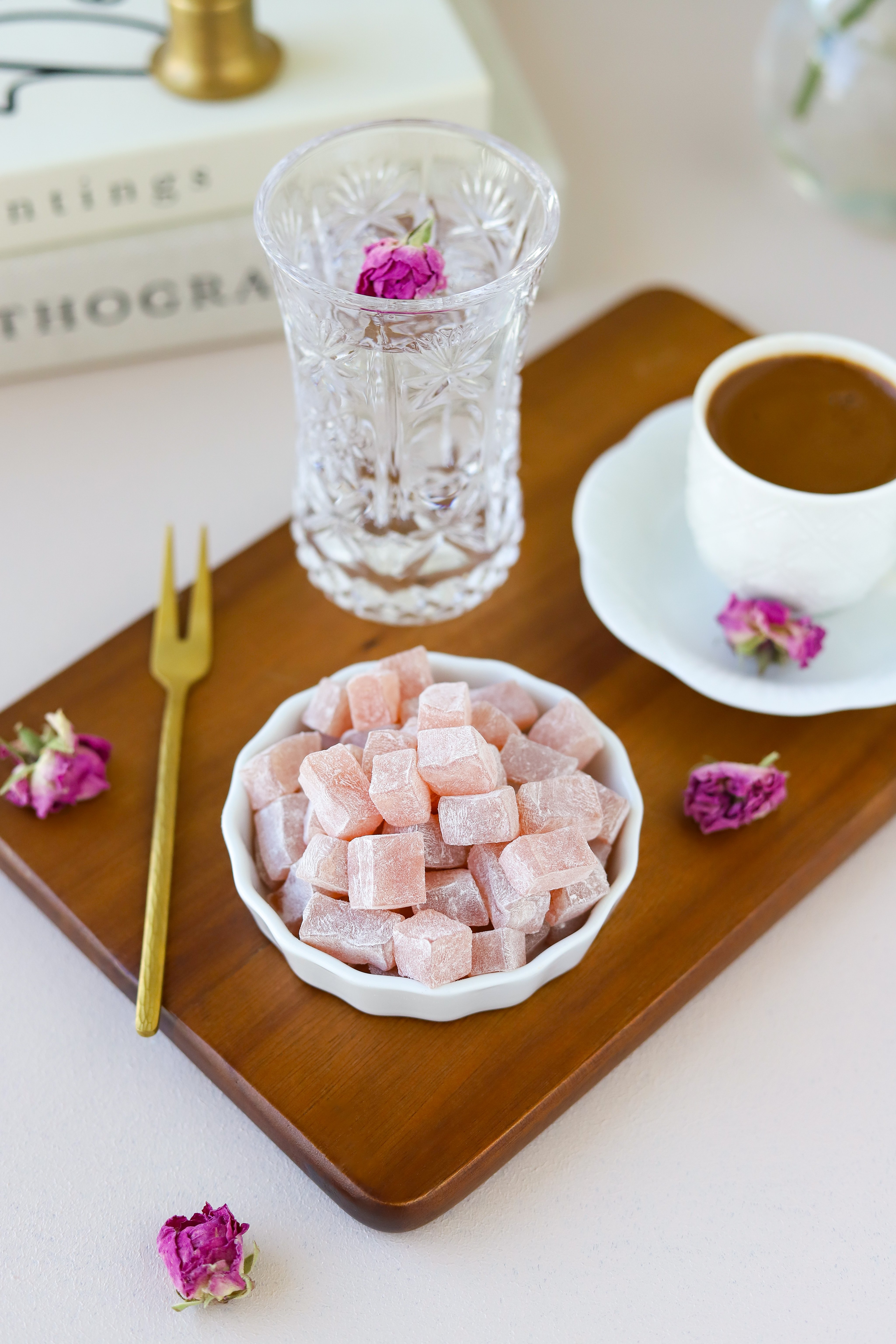 250 Gr Çifte Kavrulmuş Gül Lokumu