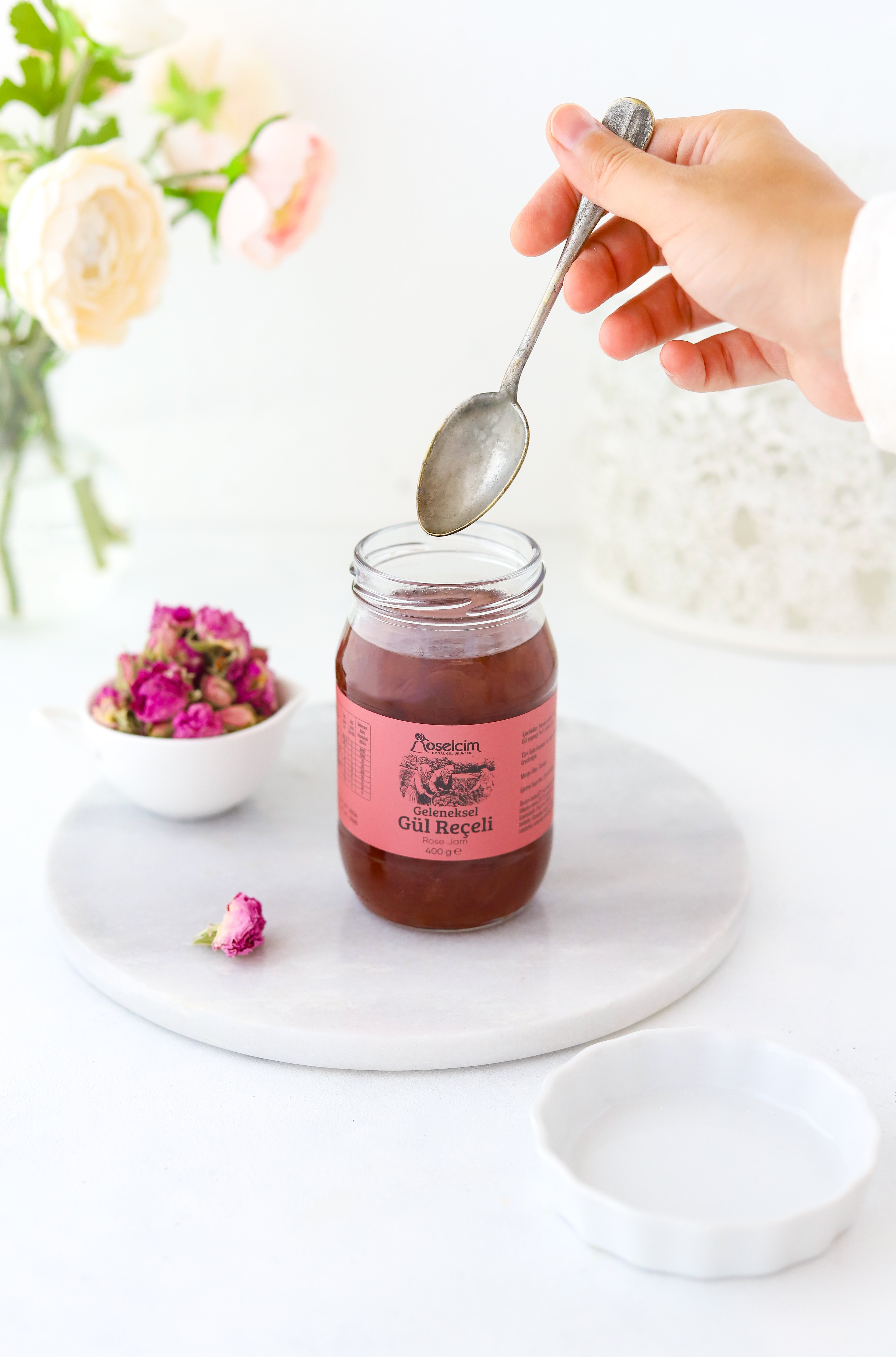 400 Gr Ev Yapımı Doğal Gül Reçeli