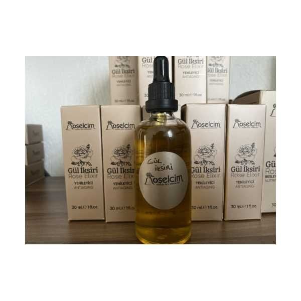 100 Ml Gül İksiri  (Tıbbi Gül Yağı/Gül Maserasyon Yağı)