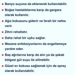 Yağı Alınmamış Doğal Gül Suyu  (Gül Mayası) 5 litre