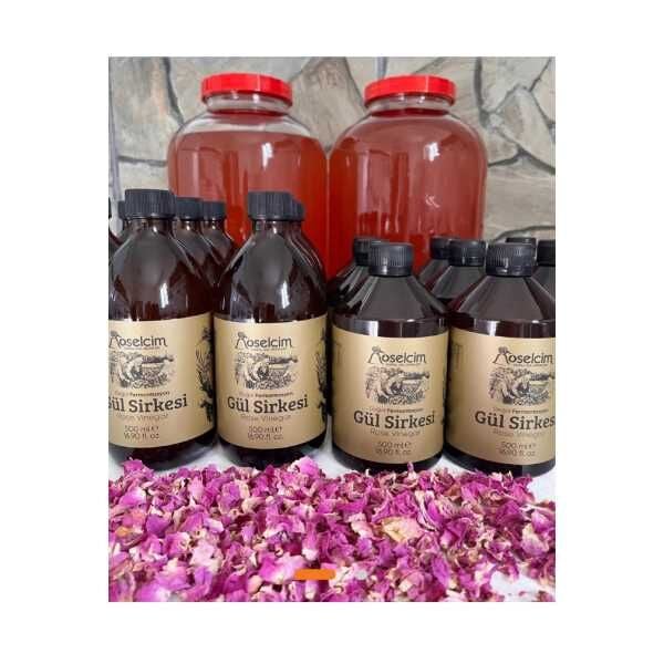Gül Sirkesi ( 500 Ml Cam Şişe )