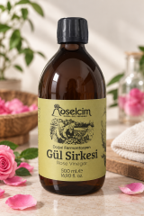 Gül Sirkesi ( 500 Ml Cam Şişe )