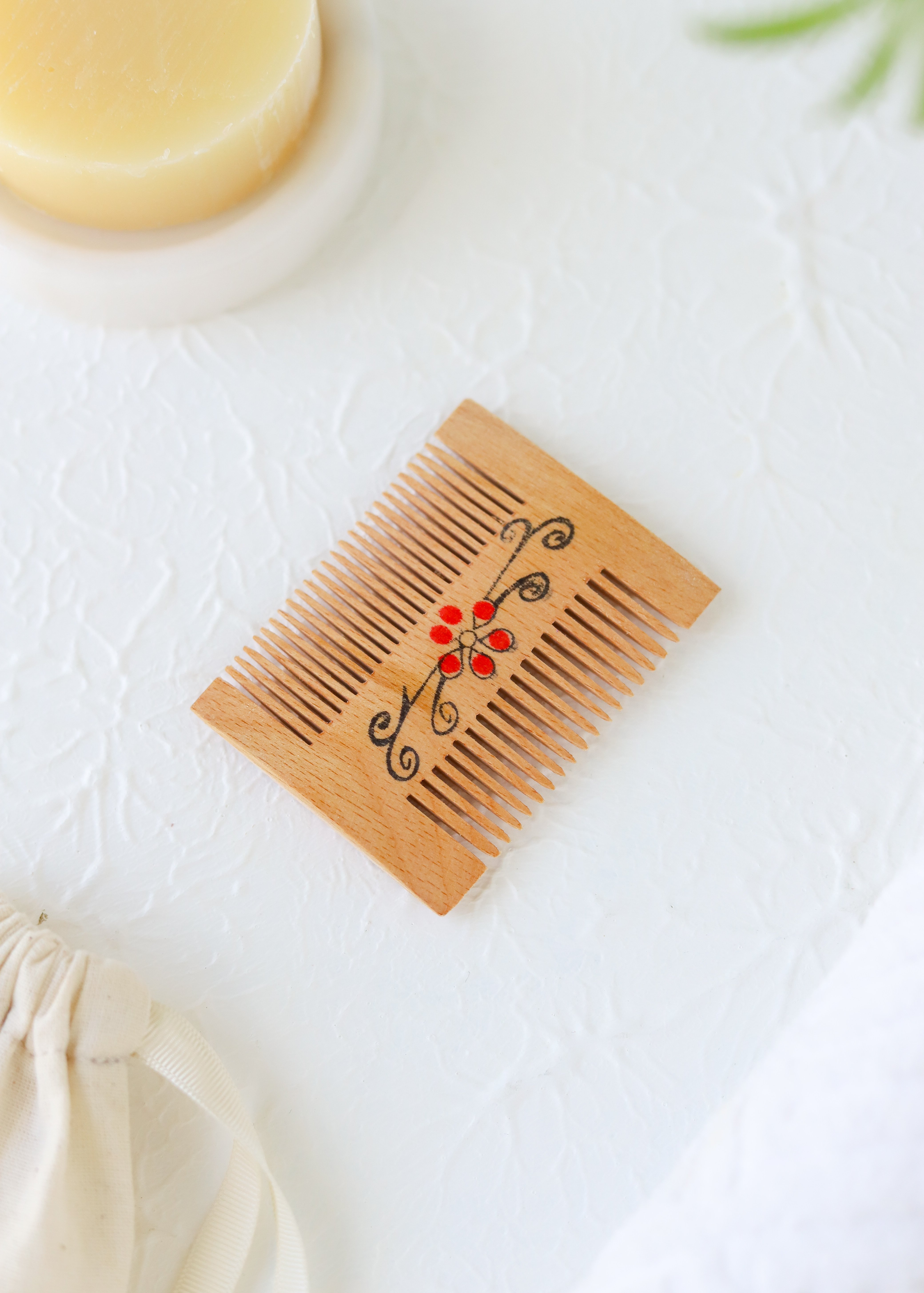 Gürgen Ağacı Ahşap Tarak (Küçük Boy)