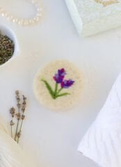 Yün Keçe İşlemeli Bakım Lavanta Sabunu