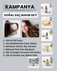 Doğal Saç Bakım Seti